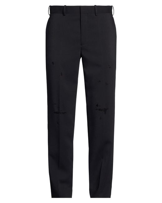 Undercover Blue Pants Polyester for men
