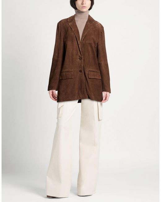Bully Brown Blazer Leather