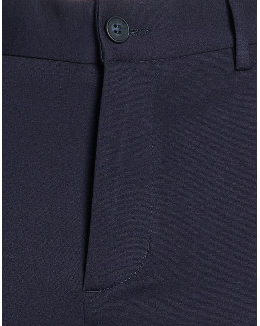 OVER/D Blue Midnight Pants Viscose, Nylon, Elastane for men