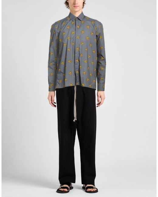 Kris Van Assche Blue Shirt Polyester for men