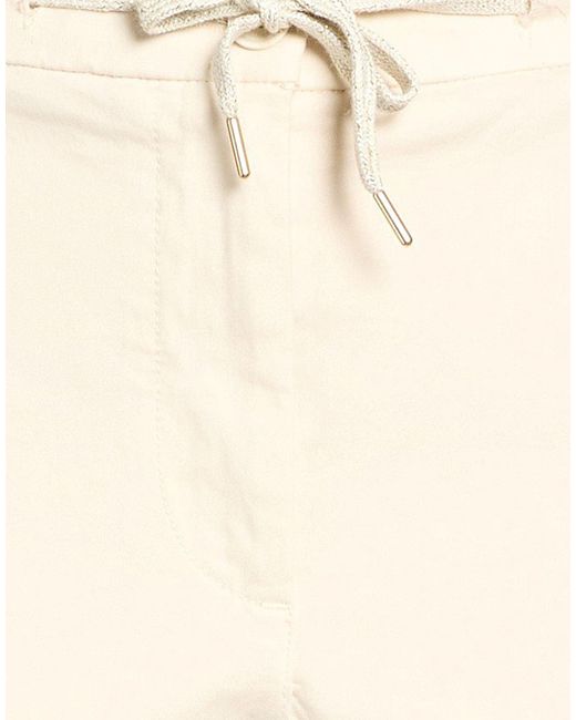 Eleventy Natural Pants Cotton, Modal, Elastane
