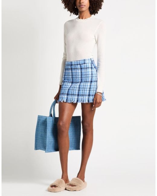 Ice Play Blue Mini Skirts