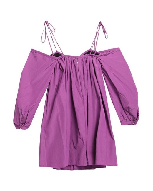 MSGM Purple Mini Dress