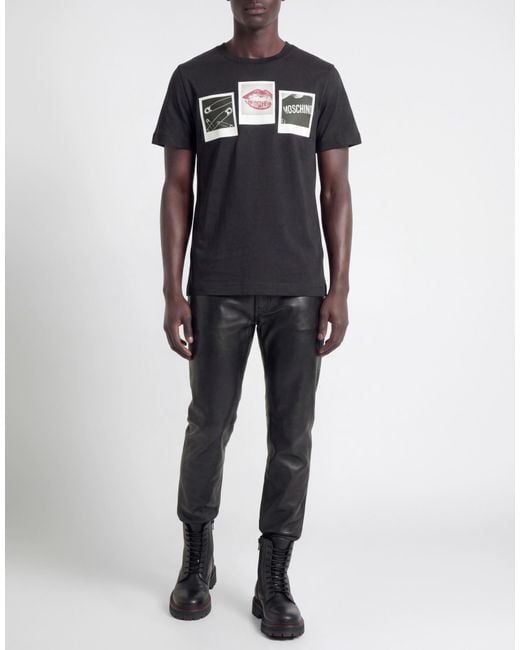 Moschino Black T-Shirt for men