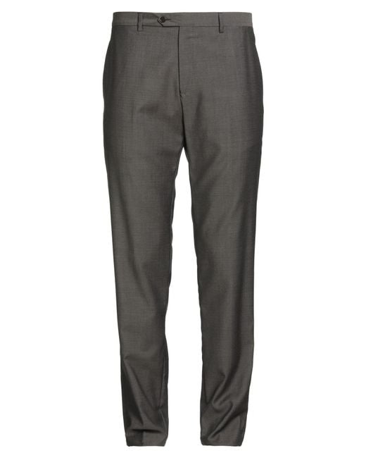 Tombolini Gray Pants Virgin Wool for men
