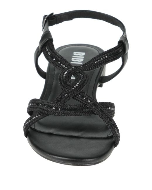 Bibi Lou Black Sandals