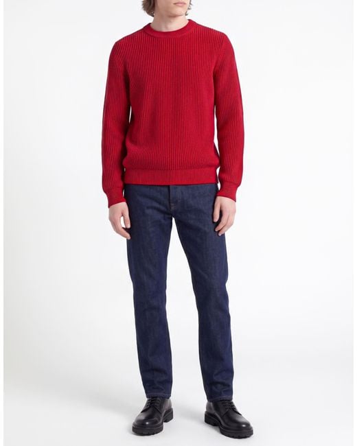 Roberto Collina Pullover in Red für Herren