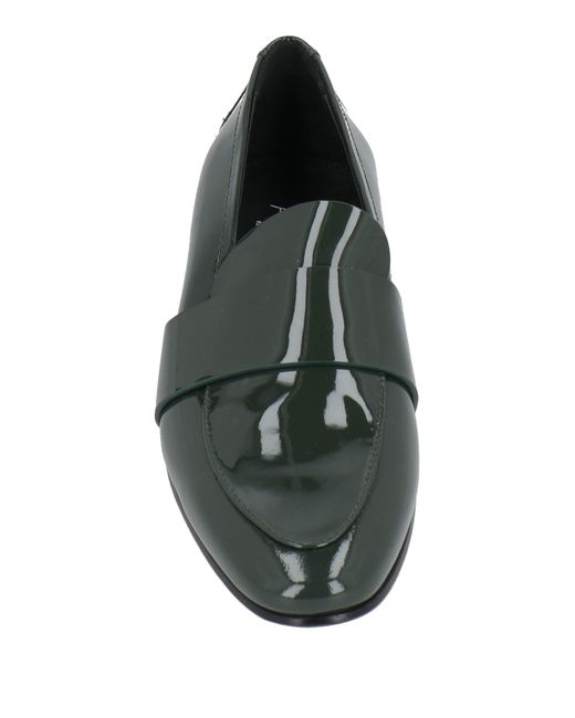 Agl Attilio Giusti Leombruni Green Dark Loafers Leather