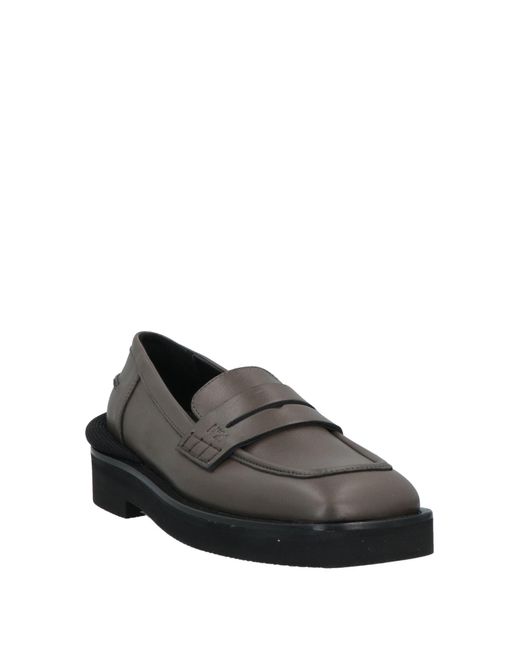 N°21 Gray Loafers