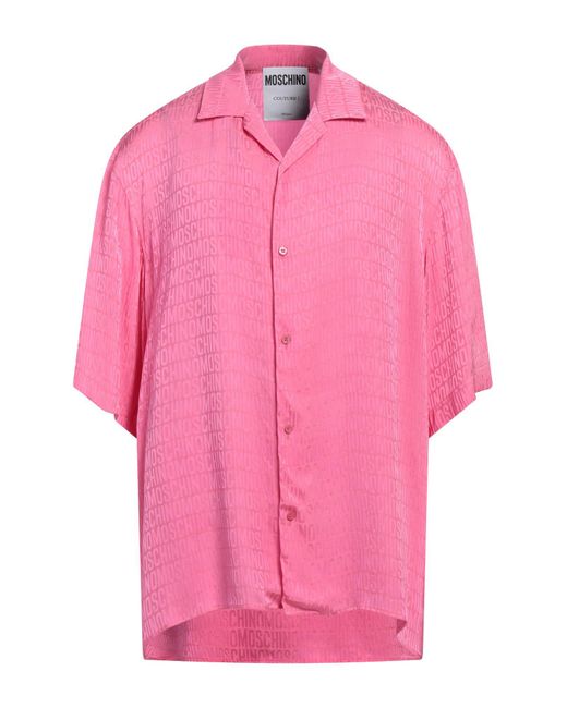 Camicia di Moschino in Pink da Uomo