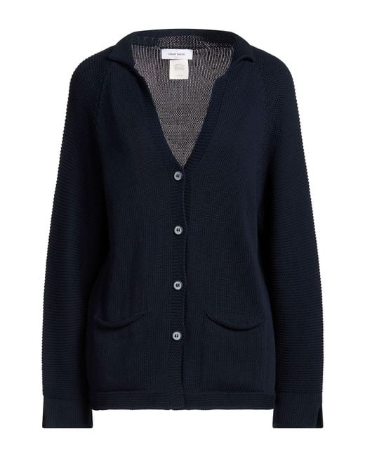 Gran Sasso Blue Cardigan