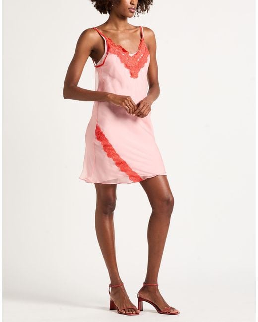 Vaillant Pink Mini Dress