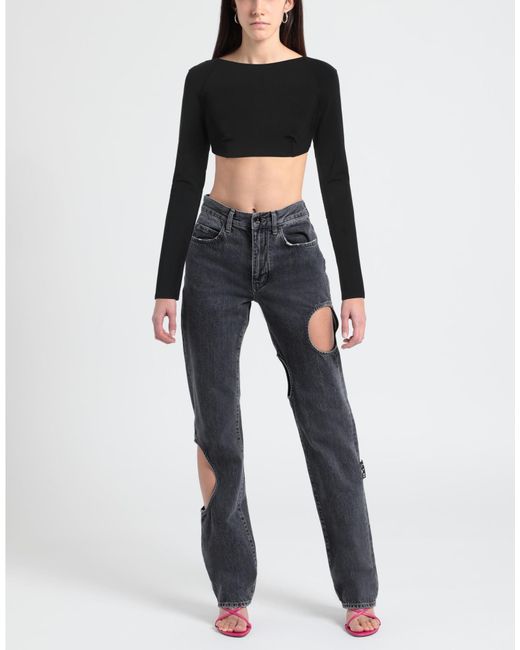 Emilio Pucci Black Top Viscose, Polyamide, Elastane