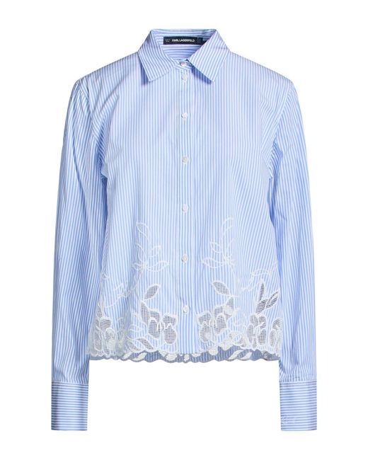 Karl Lagerfeld Blue Shirt