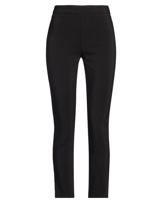 CafeNoir Black Pants Polyester, Elastane