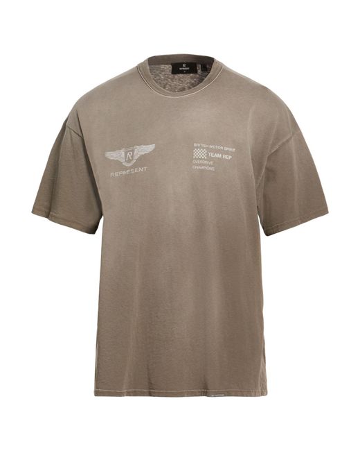 Represent T-Shirts in Gray für Herren