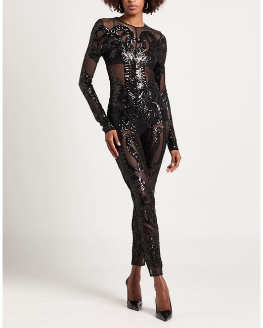 Norma Kamali Black Jumpsuits