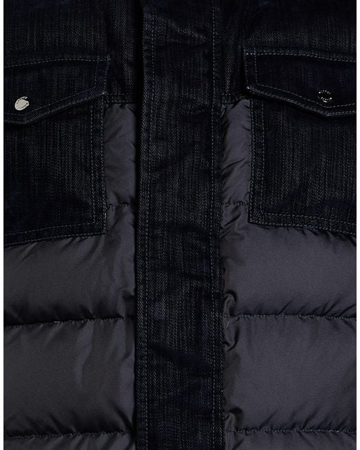 Moorer Black Midnight Puffer Polyester for men