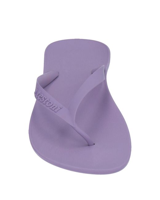 Testoni Pink Thong Sandal