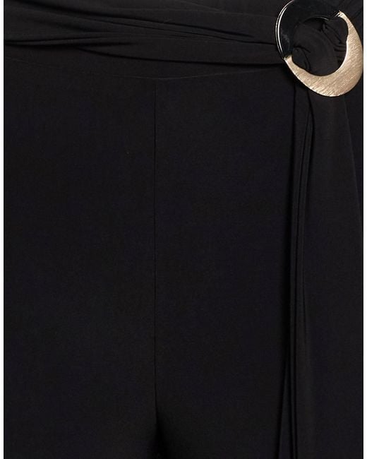 FRANK LYMAN Blue Pants Polyester, Elastane