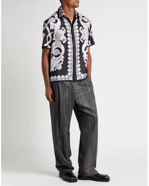 Camicia di Versace in Black da Uomo