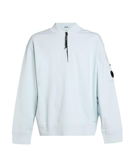 C P Company Blue Sweatshirt Cotton for men