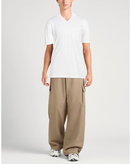 Bellwood White Polo Shirt Cotton for men