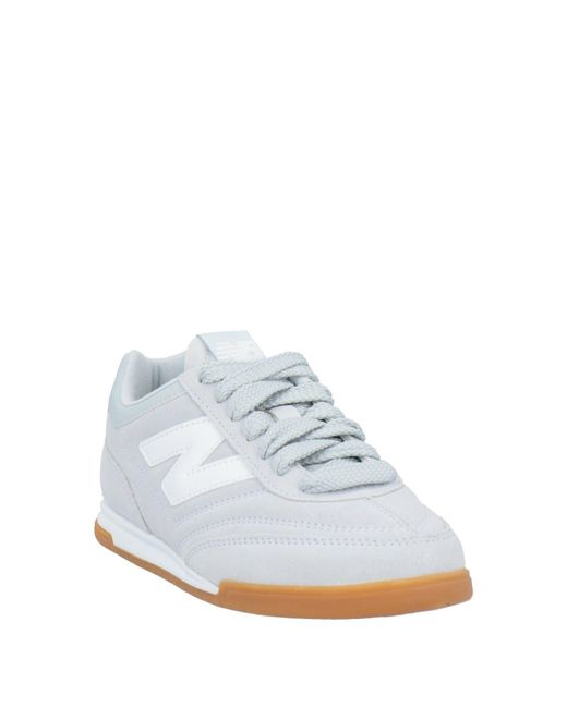New Balance White Rc42 Light Sneakers Leather, Textile Fibers