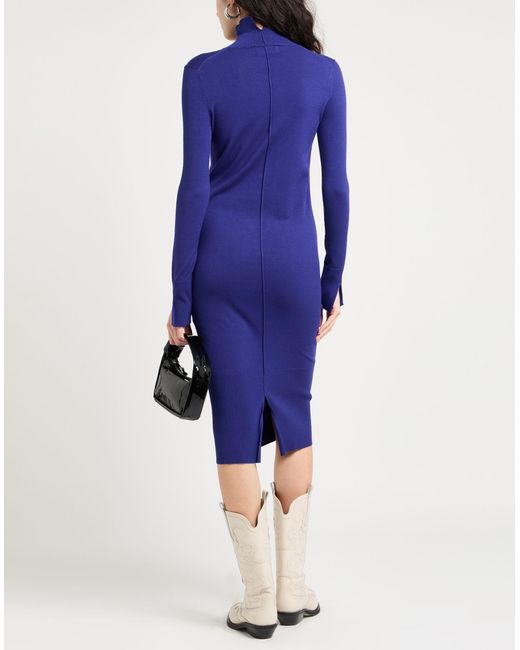 Ice Play Blue Midi-Kleid