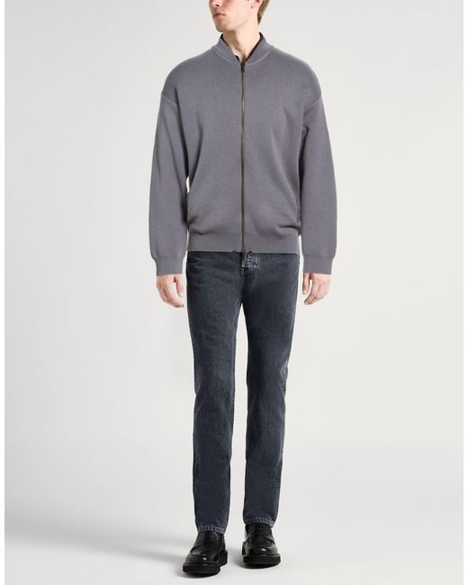 Daniele Fiesoli Gray Cardigans for men