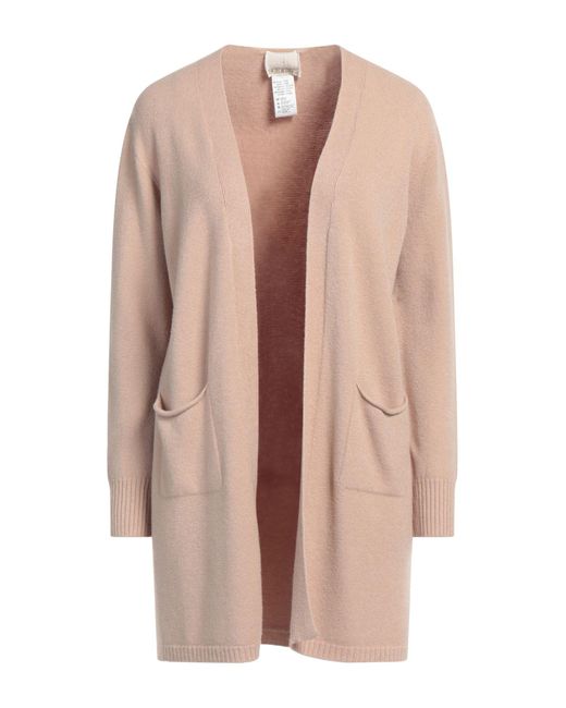 Angela Davis Pink Cardigan Viscose, Polyester, Polyamide
