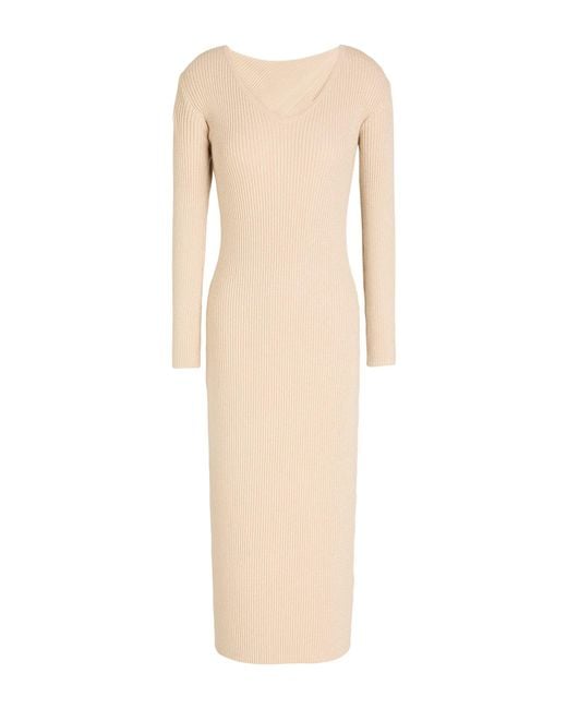 OVER/D Natural Midi Dress