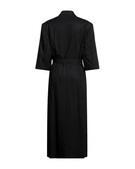 Dries Van Noten Black Midi Dress