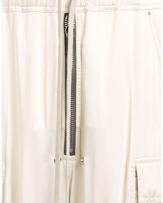 Rick Owens White Pants for men