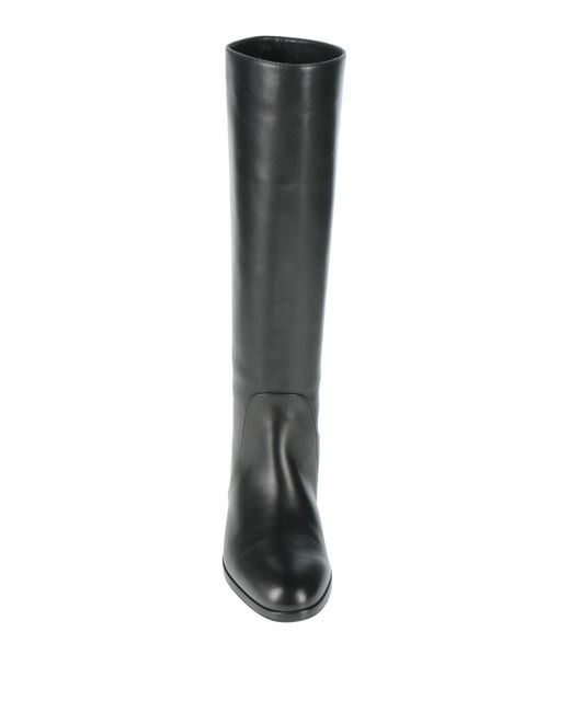 Sergio Rossi Black Boot Leather