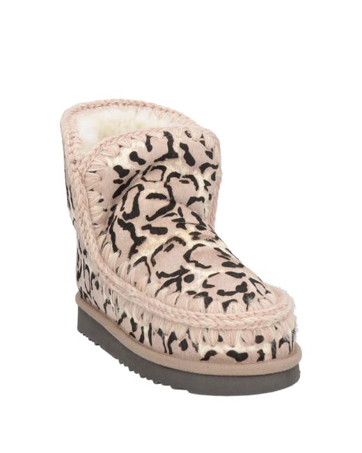 Mou Natural Ankle Boots