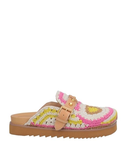 Ash Pink Mules & Clogs