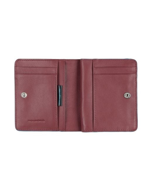 Piquadro Red Wallets