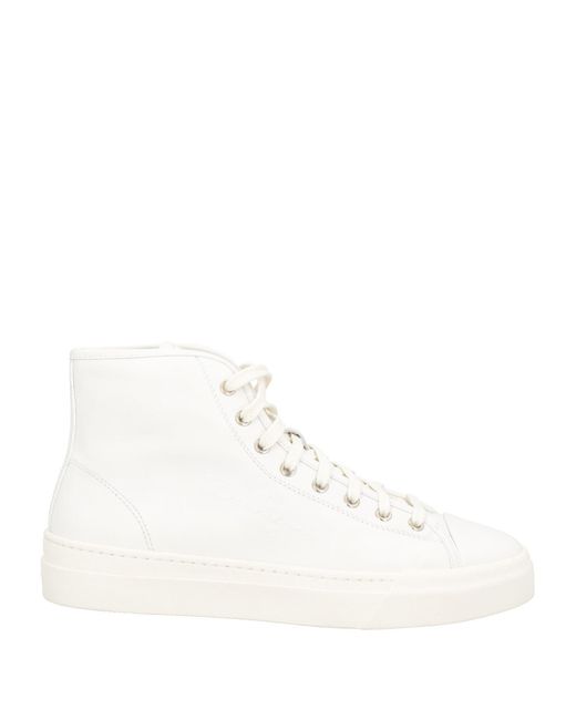 Santoni Men's White Sneakers - Main Image