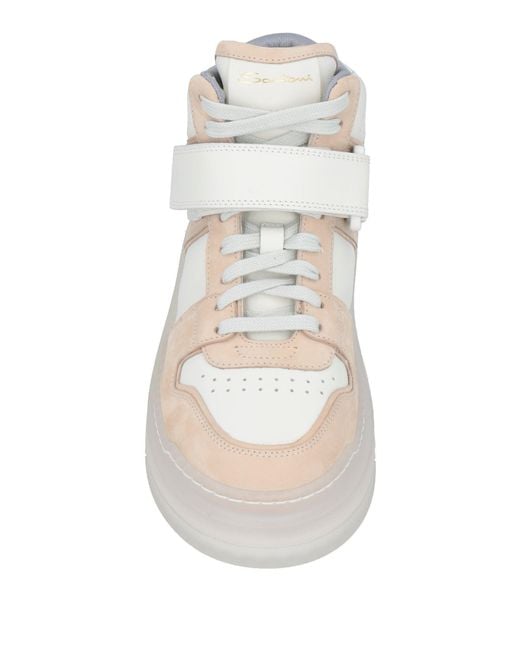 Santoni Natural Trainers