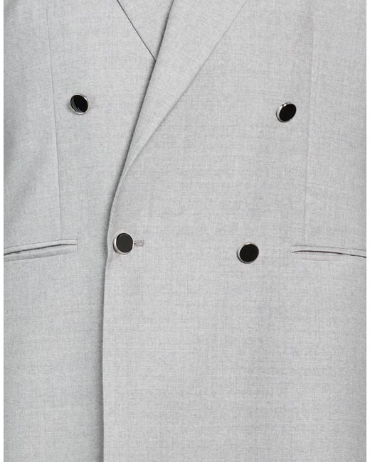 Manuel Ritz Gray Blazer for men