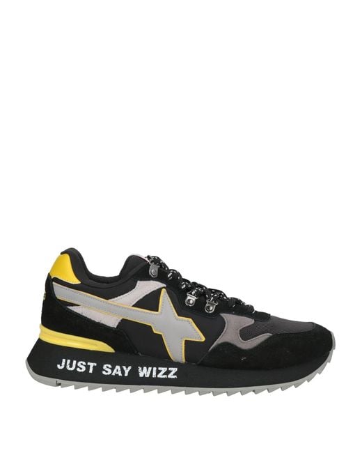 W6yz Black Trainers for men
