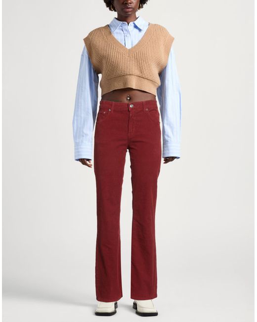 Department 5 Red Trouser