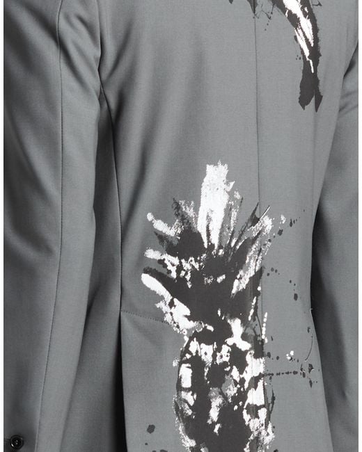 MSGM Black Blazer Virgin Wool, Elastane for men