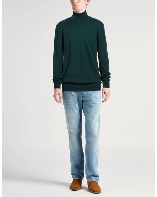 Peuterey Green Turtleneck for men