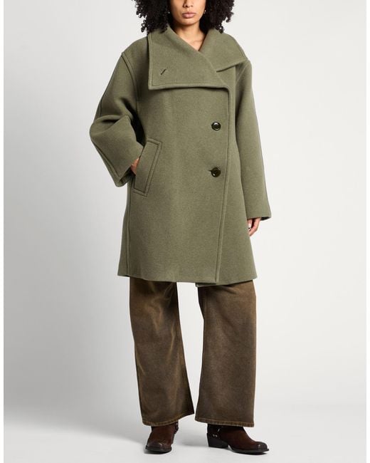 Acne Green Coat