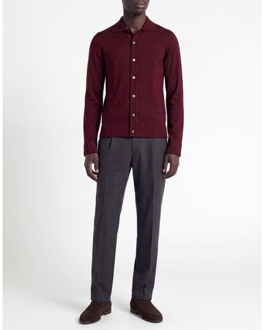 Alpha Studio Red Shirt for men