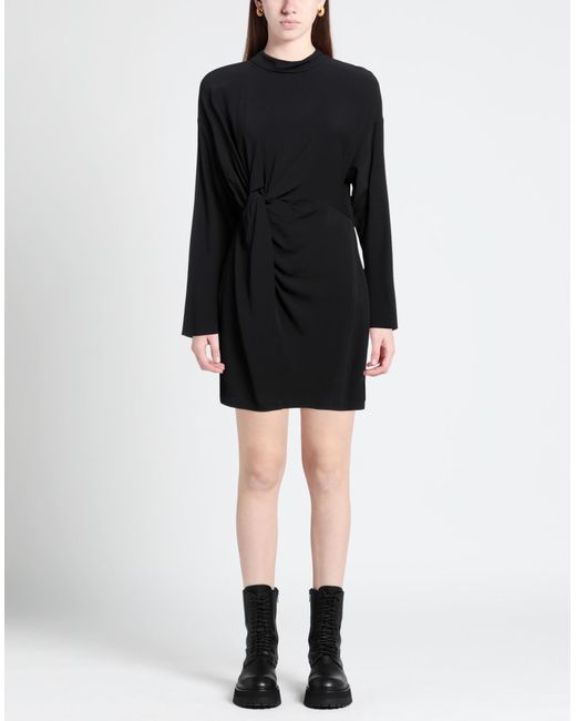 Erika Cavallini Semi Couture Black Mini Dress