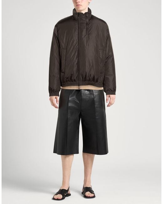 Emporio Armani Brown Puffer for men