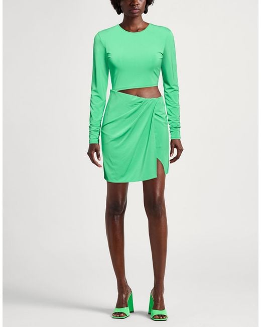 ANDAMANE Green Mini Dress
